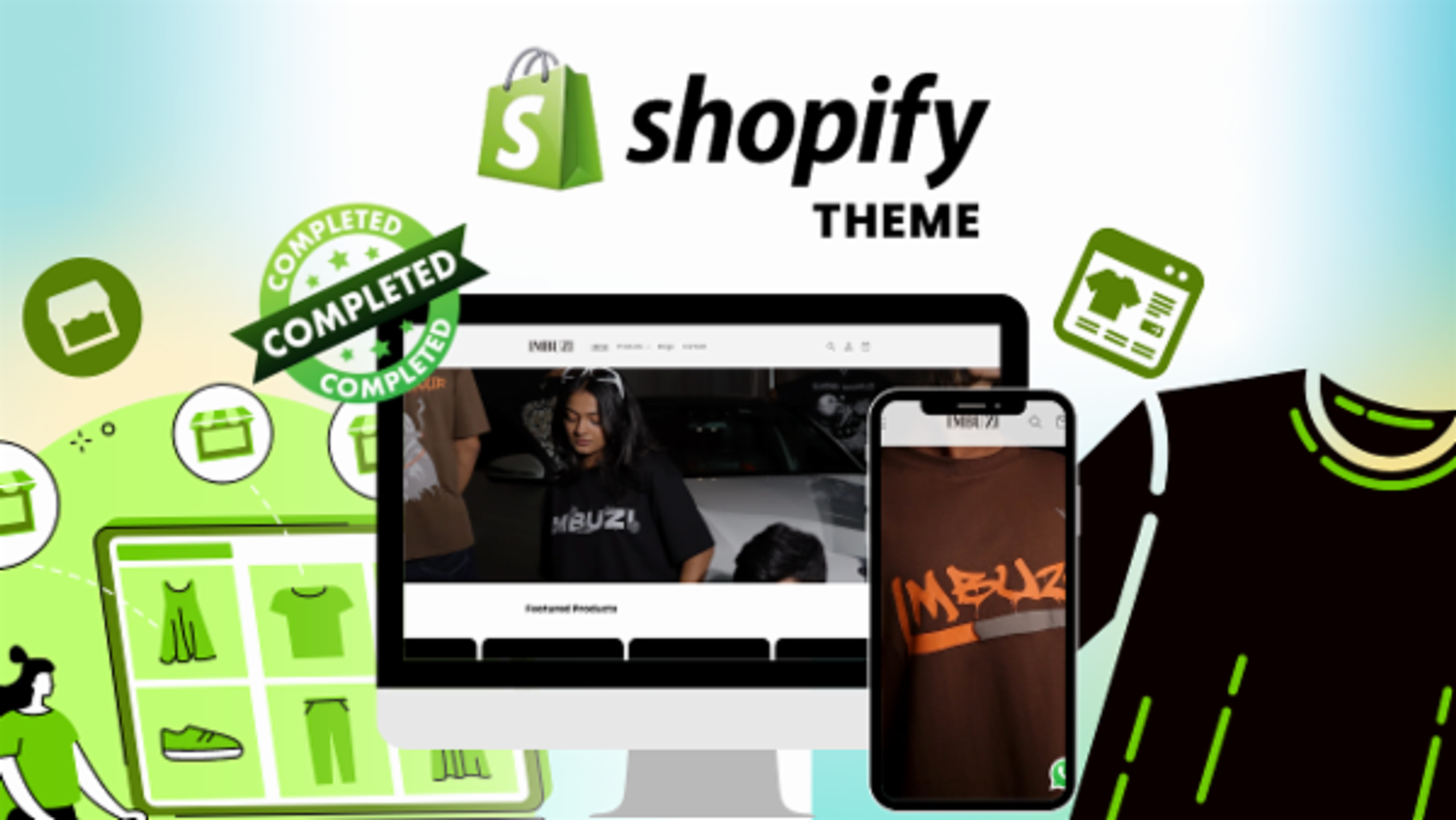 IMBUZI Shopify Theme (for Clothing Brands)